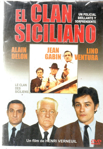 El Clan Siciliano - Dvd Nuevo Original Cerrado - Mcbmi