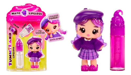 Yummiland Greta Grape Violeta Con Lip Gloss 120698