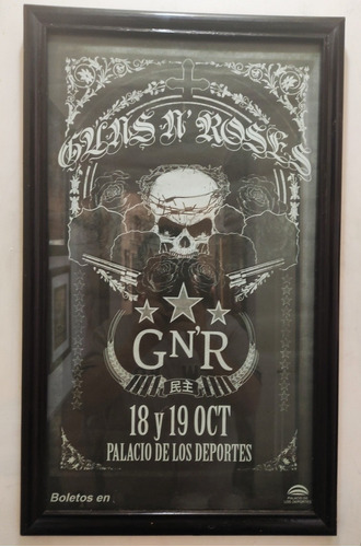 Guns N' Roses Poster Original Del Concierto ( Envio Incluido