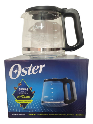 Jarra Cafetera Oster 12 Tazas Mod Bvstrc12 Repuesto Original