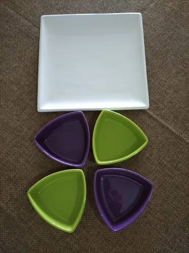 Combo Vajilla Colores Cítricos