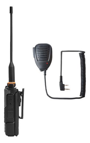 Radio Bidireccional Uv-k58 Vhf Uhf 50-600mhz Con Micrófono