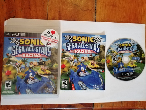 Sonic Sega All Stars Racing Ps3 (Reacondicionado)