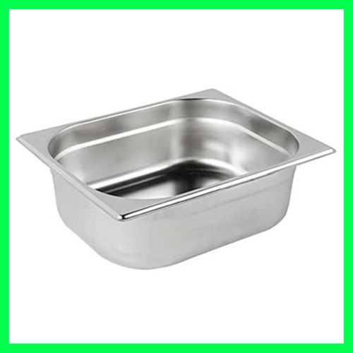 Kit De 10 Cubas Gastronômicas C/tampa Buffet Inox 1/4 150mm