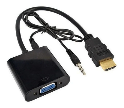 Convertidor Hdmi A Vga Con Audio Full Hd 1080p Oferta!