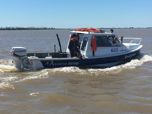 Islero Tracker Cabinado Aramendi 6.20, Evinrude 90 Hp E-tec