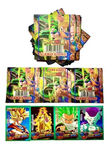 Kit 1000 Cartinhas Boruto = 250 Pacotinhos Cards Pequenos