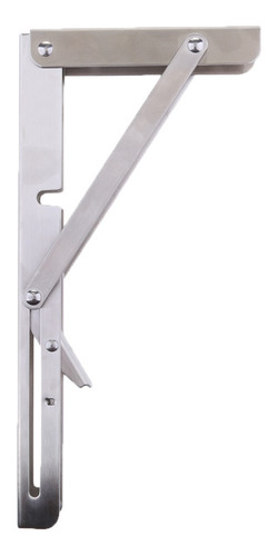 Imagen 6 de 6 de 3 Piezas De Mesa Plegable Soporte De Acero Inoxidable