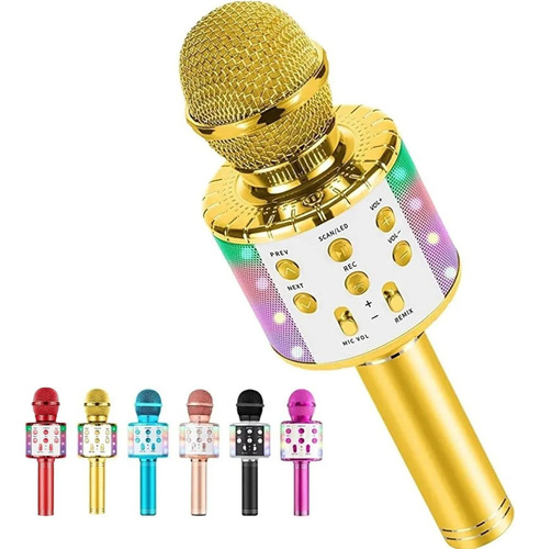 Micrófono De Karaoke Con Cambio De Voz Para Niños, Micrófono