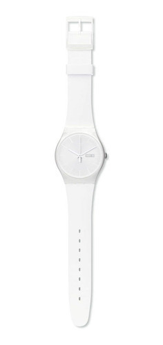 Imagen 2 de 2 de Reloj Swatch White Rebel De Silicona Blanca Plástico