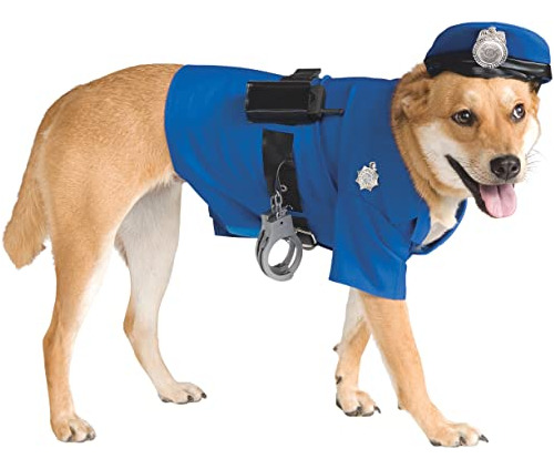Disfraz De Perro Policía De Big Dog De Rubie.