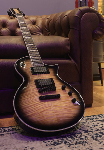 Esp Ltd Ec-1000t Deluxe Black Natural Burst -lec1000tfmblknb