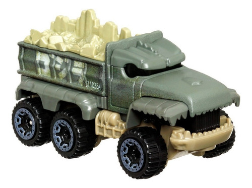 Hot Wheels Carro Godzilla Edicion Especial Character Cars Color Verde Camoflage