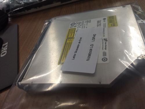 Imagem 3 de 6 de Leitor E Gravador De Dvd Notebook LG Lgr40
