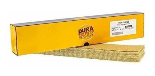 20 Lijas Longboard Dura-gold 7cm X 42cm Grano 40