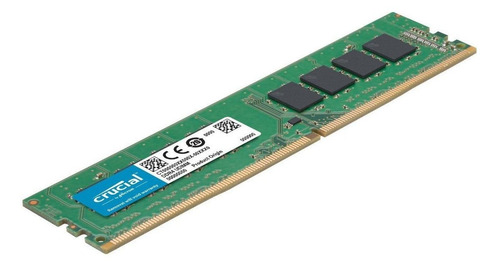 Memória RAM color Verde 16GB 1x16GB Crucial CT16G4DFD8266