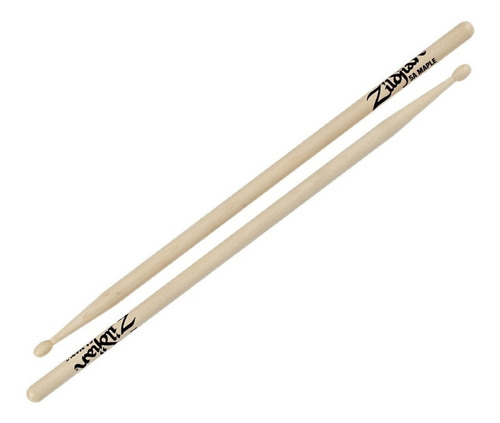 Baquetas Palillos Zildjian Z5am Punta Madera Americano