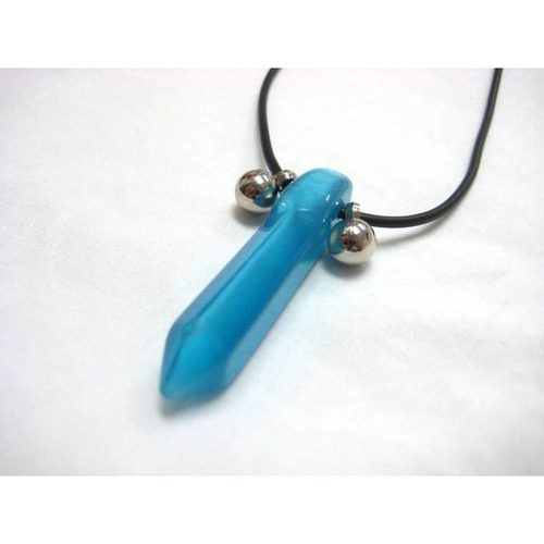 Imagen 1 de 1 de Naruto Dije Collar Tsunade Azul Primer Hokage