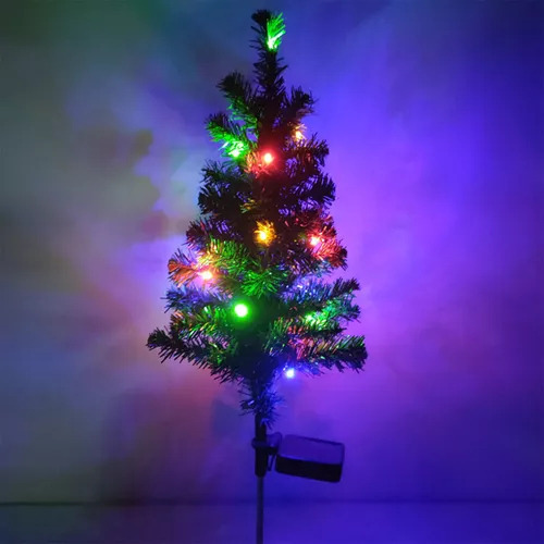4 Luces Led Solares Para Árboles De Navidad Para Exteriores