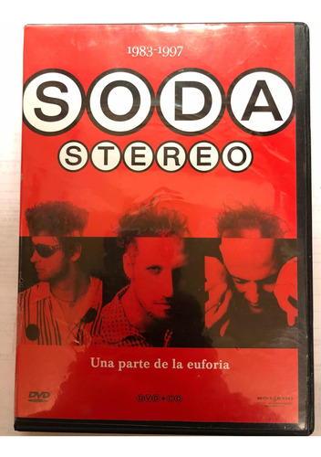 Dvd Soda Stereo Una Parte De La Euforia No Incluye Cd