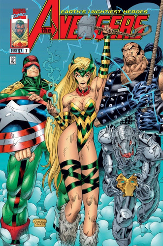 Avengers 7 Vingadores Importada Heróis Renascem Marvel