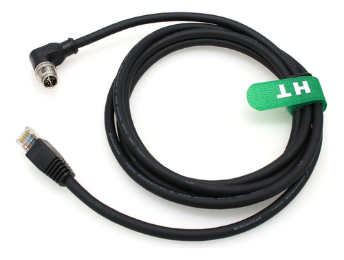 Cable Gigabit Ethernet M12 De 8 Pines X-code Rj45 Cat 6a Par
