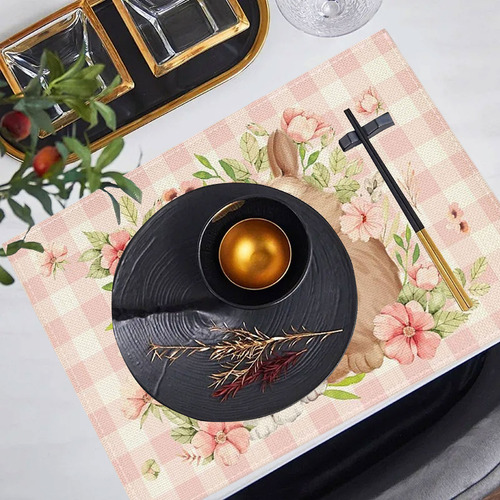 Para Manteles De Mesa Para El Hogar Con Temática De Pascua,