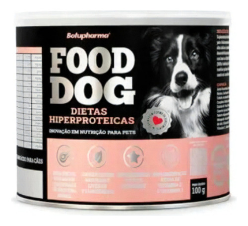Food Dog Dietas Hiperproteicas  Botupharma Pet 100g