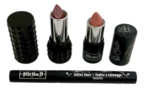 comprar Kat Von D Kvd Kit Minis 2 Batons + 1 Delineador Tattoo Liner