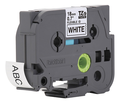 Fita Brother Tze-fx241 (tz-fx241) 18mm Preto/branco