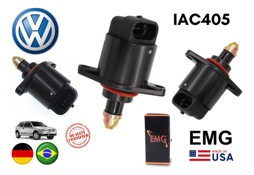 Sensor Mínimo Gol Válvula Iac Volkswagen Gol 1.8 Original