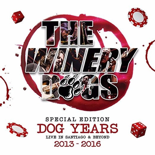 Winery Dogs - Live In Santiago - 2 Blu Rays + Dvd + 2 Cds