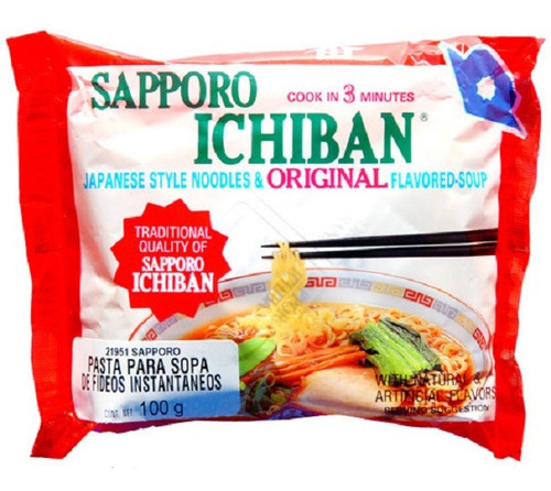 Sapporo Ichiban Japanese Style Noodles & Original Ramen 