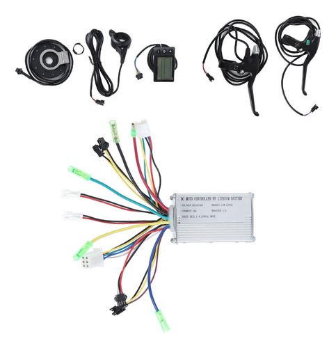 Kit De Pantalla Para Bicicleta Eléctrica, Controlador De Mot