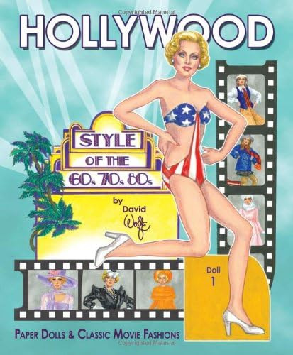 Libro: Hollywood Style Of The 60s 70s 80s: Paper Dolls And C