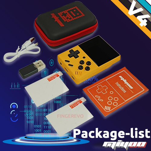 Consola De Jogos Portátil Miyoo Mini V4 2,8 Polegadas 750x56