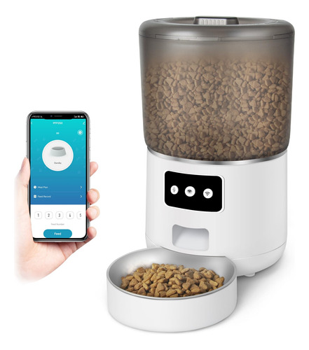 Comedero Automatico Para Gatos, Dispensador Automatico De Co