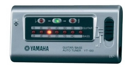 Afinador Cromático Yamaha Yt-100 Para Guitarra Y Bajo