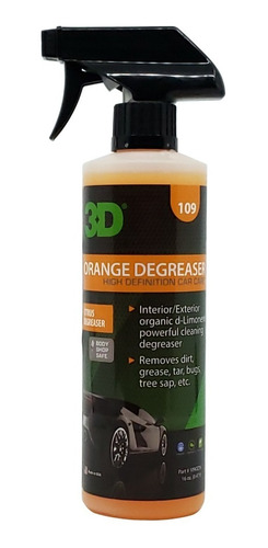 Orange Degraser Desengrasante 1/2 Litros / 3d Detailing
