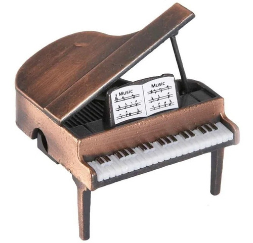 Miniatura De Metal Apontador De Lápis - Piano De Cauda 9781