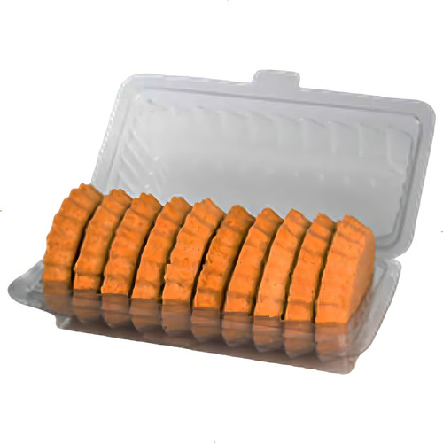 Doce de base massa pronta para torta doce redonda 8cm caraveli com Embalagem pronta para rechear tortinha tartelete agilidade padronização doce em bandeja 34 g 60 un pacote x 60