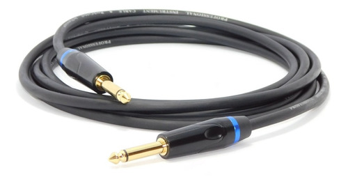 Cable Para Guitarra Electrica Plug Dorados Hamc 2 Metros 