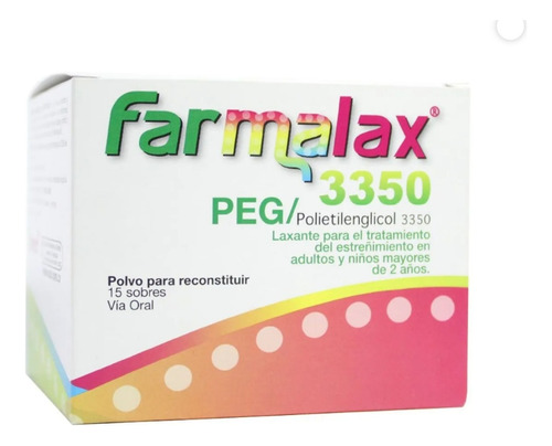 Farmalax 3350 X 15 Sobres - Vía Oral - g a $2765