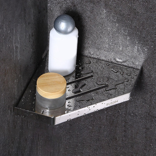 Estante Triangular Para Cesta De Ducha De Esquina, Soporte