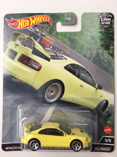 Juguetes Auto Hotwheels Premium 95 Toyota Celica Gt Four