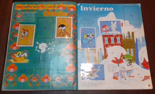 Album ** Las Chicas Superpoderosas ** Tiene 66 Figuritas (Usado)