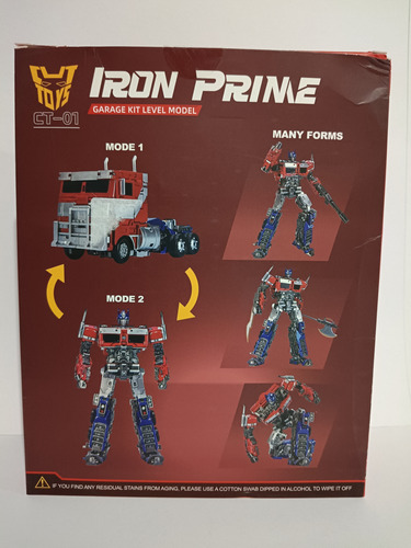 Transformers Optimus Prime Ct-01 (Usado)