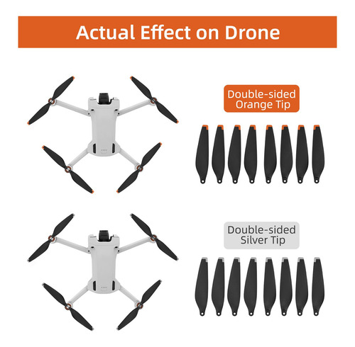 2 X 8 Uds. Cuchillas De Hélice Compatible Con Dron Para