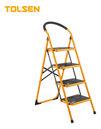 Escalera De Acero 4 Tramos 150 Kg Tolsen