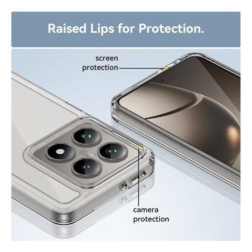 Funda Acrílico Transparente For Xiaomi 14t/pro/poco M6